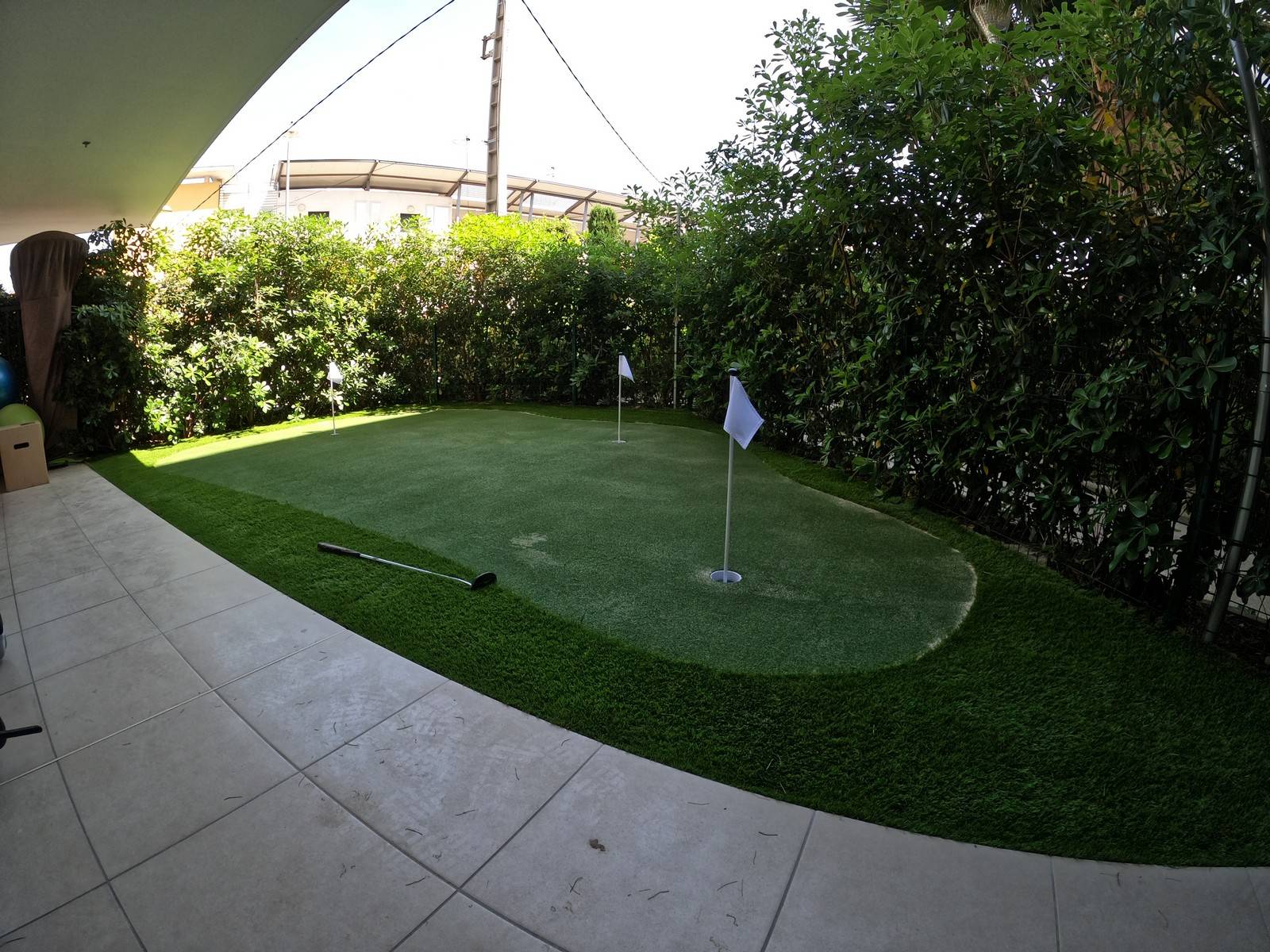 putting green sur-mesure à Cannes pour la rééducation des patients