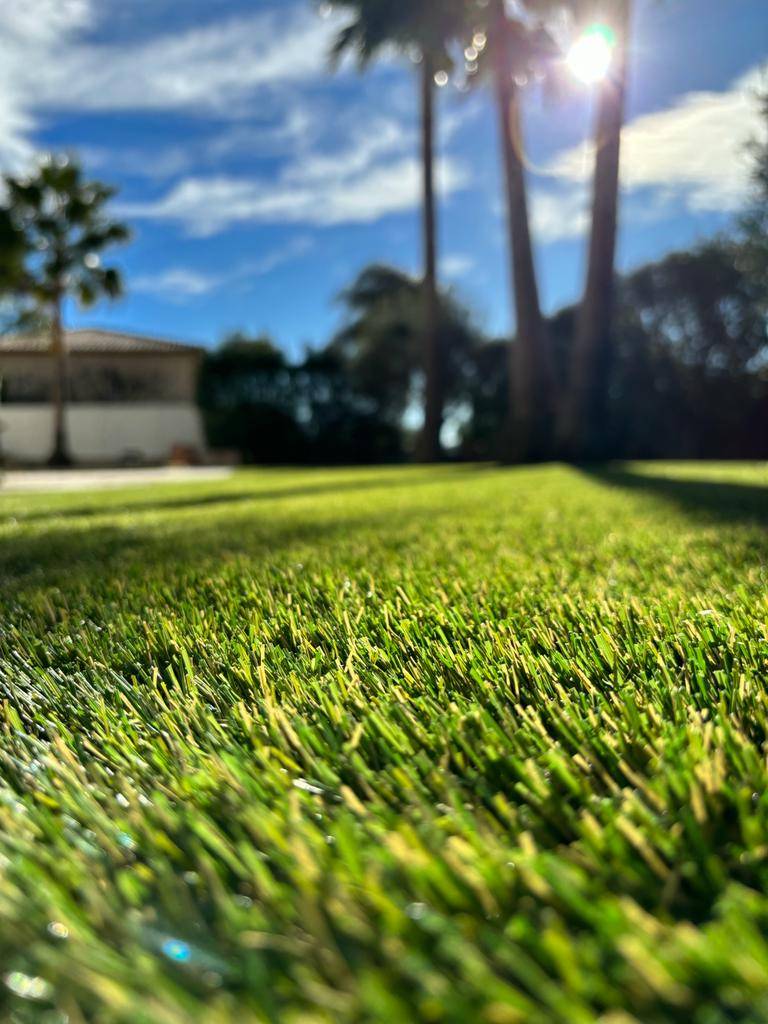 Pelouse artificielle réaliste vers Cannes dans les Alpes Maritimes 