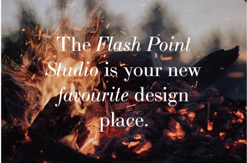 Création de site internet sur squarespace à Gap The Flash Point Studio