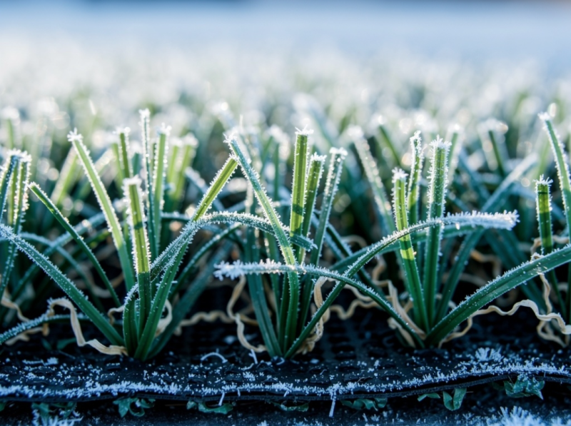 Comment dégeler rapidement votre gazon synthétique en hiver ? Guide pratique 2026