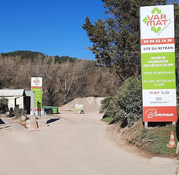 Var Matériaux producteur de granulats dans le Var à Fréjus